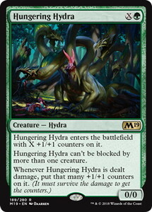 飢餓ハイドラ/Hungering Hydra [M19] 基本セット2019 MTG 英語 189 H1