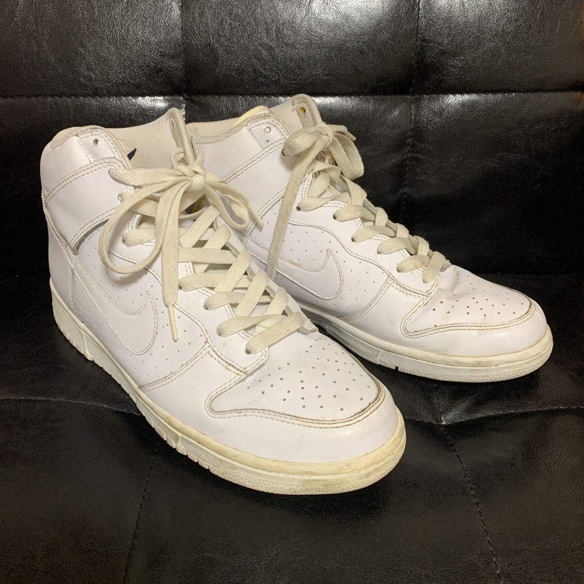 NIKE DUNK HIGH ホワイト ナイキ ダンク 27.5 希少