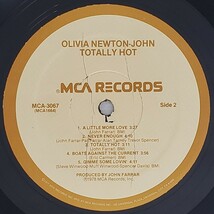 良盤屋 P-2260◆LP◆海外US盤 Rock　レーベル；MCA-3067Popオリビア・ニュートン=ジョン Olivia Totally Hot＞1978　送料480_画像9