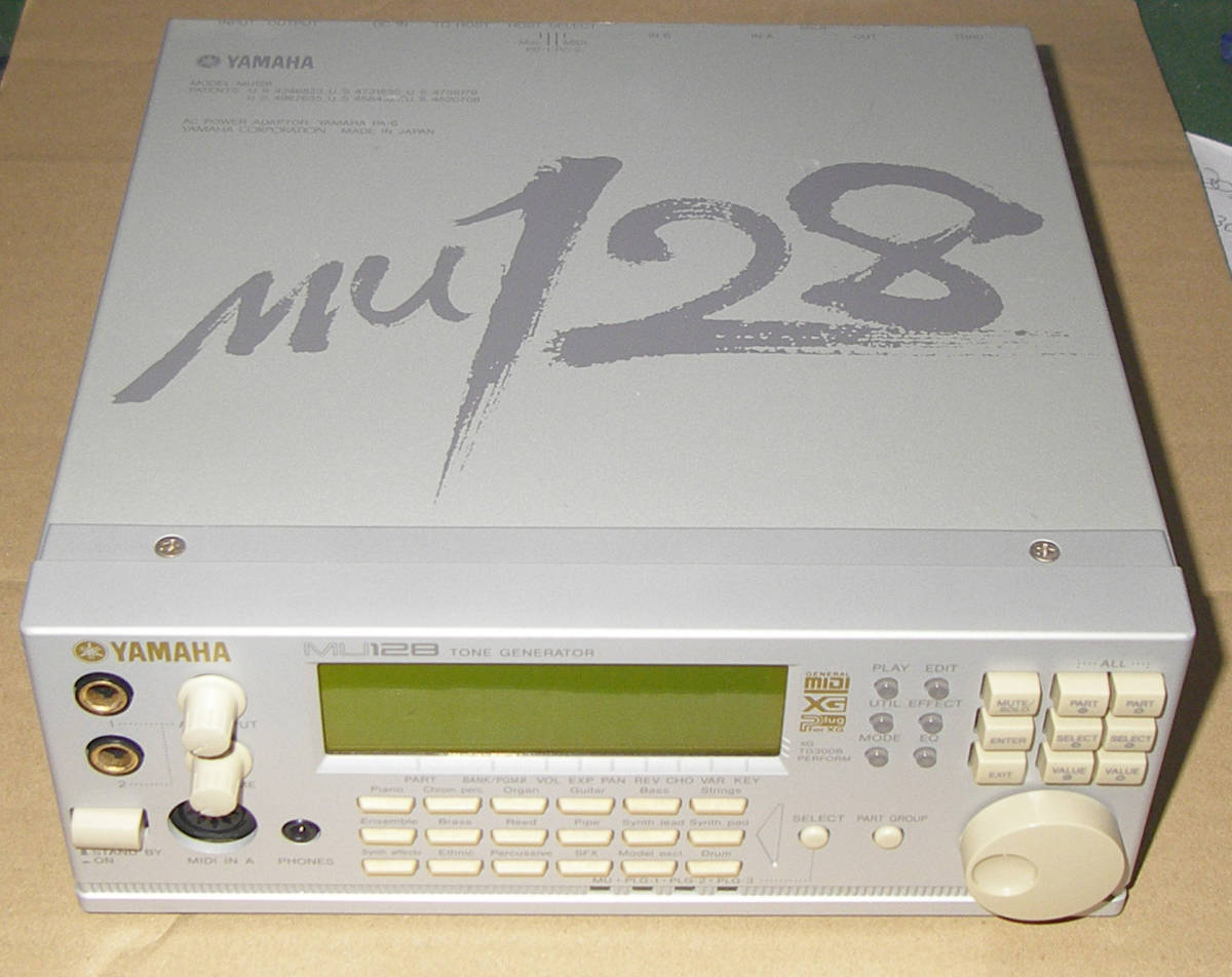 超高品質で人気の MU128 音源モジュール YAMAHA - DTM/DAW