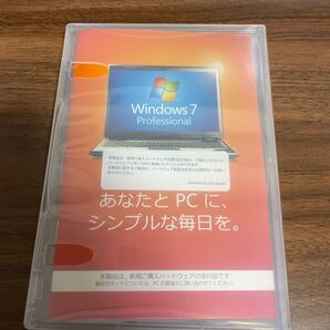 Microsoft Windows7 Professional 64bit 日本語 DSP版 ライセンスあり
