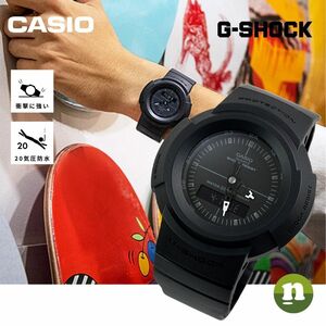 復刻モデル CASIO カシオ G-SHOCK Gショック ブラック AW-500BB-1E 腕時計 メンズ 送料無料 ラッピング無料 即納