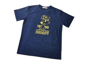 【新品】スヌーピー Tシャツ 半袖【M】紺/ネイビー◆SNOOPY 1950 PEANUTS ピーナッツ 男性用 メンズ