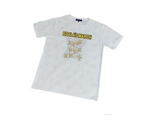 【新品】コアラのマーチ Tシャツ 半袖【LL】XL 白/ホワイト◆KOALA'S MARCH LOTTE ロッテ お菓子 チョコレート 動物 アニマル