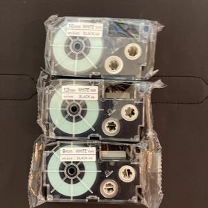 ネームランドテープ　CASIO 3セット