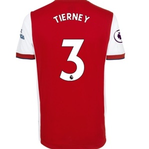 【送料無料】 アーセナル キーラン・ティアニー オーセンティック ホーム (M)