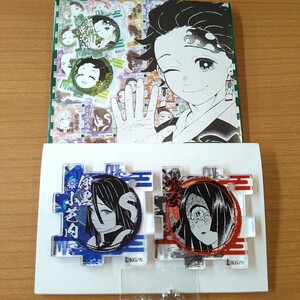 鬼滅の刃 原画展 鬼滅 アクリルパズルコレクション 伊黒小芭内 鳴女