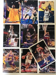 95-96 Upper Deck Collector's Choice 日本語版（KARL MOLONE, JEFF HORNACEK, KEVIN JOHNSON, 他）10枚セット