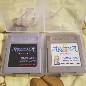 【動作確認済】やのまん アレサ Ⅰ&Ⅱ ゲームボーイ版