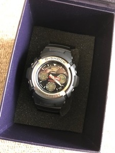 ★新品未使用CASIOカシオG-SHOCK AW-590-1AJF 4778 アナログ&デジタル★