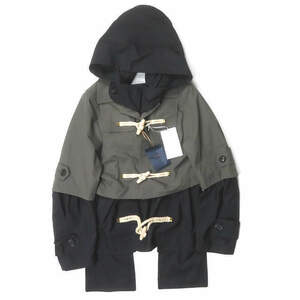  new goods kolor color 21SS made in Japan Layered Duffle Coat Layered duffle coat 21SCM-C06108 3 navy do King outer g3388