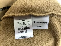 03M5350/CONVERSE/コンバース/M/ベージュ系/長袖トレーナー/リブ/ロゴ刺/メンズ_画像5