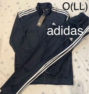 アディダス adidas セットアップ ウェア ジャージ 上下セット 新品 サイズO LL トラックスーツ