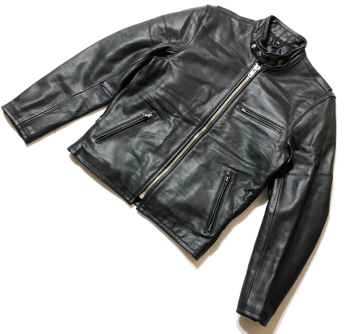 期間限定特別価格 ライダースジャケット レザージャケット マカフィー