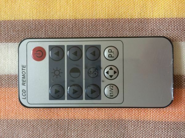 新品電池付属★送料無料★メーカー不明★純正★LCD　REMOTE★リモコン★中古★動作品★その3