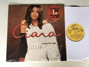 Ciara / Goodies feat. Petey Pablo 12inch LAFACE RECORDS 82876-57550-1 04年シングル,3バージョン収録
