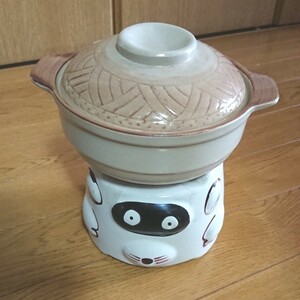 1人鍋 たなべ たぬき 陶器土鍋 どうししゃ