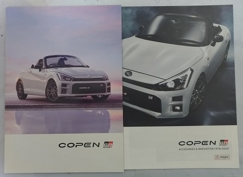 コペンGR SPORT　(3BA-LA400A)　車体カタログ＋アクセサリ　COPEN GR SPORT　'19年10月　古本・即決・送料無料　管理№3952x