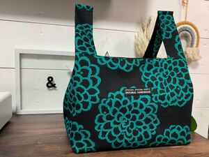 ハンドメイド☆エコバッグ☆コンビニ弁当他 女性 北欧 ランチバッグ