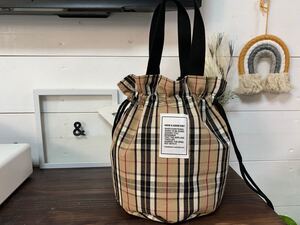 ハンドメイド☆丸底トートバッグ トートバッグ 北欧