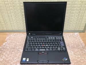 【ジャンク】IBM ThinkPad T40(2373-93J) AC・HDDなし