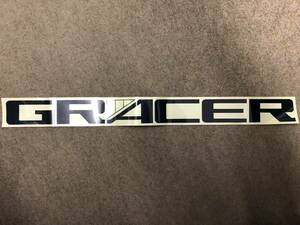 【処分品】 TRUST トラスト GRACER ステッカー 1個