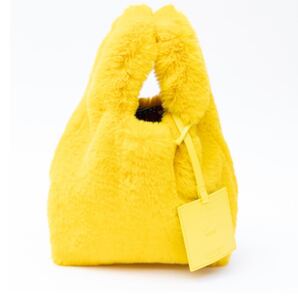 cloudy クラウディ イエローエコファーバッグ 新品未使用 完売商品