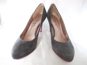  Ginza Kanematsu * original leather pumps *24.5* trying on only * search ....24.5
