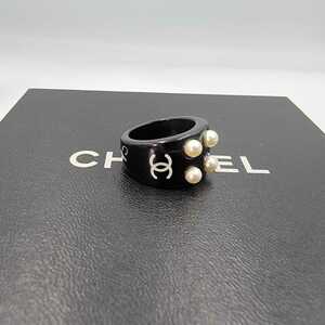  unused certainty accurate goods Chanel pearl ring ring 