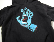 Santa Cruz (サンタクルーズ) 中古【古着】赤ちゃん ベビー パーカー Baby Screaming Hand INFANT Zip Hoody Black (12 Months)_画像2