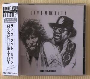 ** бесплатная доставка CD long * дерево &bo*tido Lee жить * at *litsuRonnie Wood and Bo Diddley / Live At The Ritz**