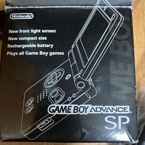 ゲームボーイアドバンスSP オニキスブラック+ポケモン ファイアレッド ソフト1点付き