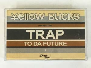 **G302 not for sale YELLOW BUCKS yellow * back sTRAP TO DA FUTURE cassette tape **