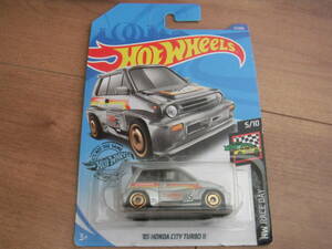 ホットウィール　★ ホンダ ★　シティ　ターボ　ミニカー　HOTWHEELS HONDA CITY TURBO