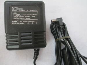 [NEC]AC-2RD DC24V=400mA output AC adaptor 