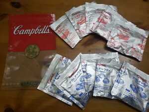 Campbell's キャンベルスープ キャンベル インスタントスープ クラムチャウダー5袋 コーンポタージュ5袋 計10食分 コストコ購入 粉末スープ