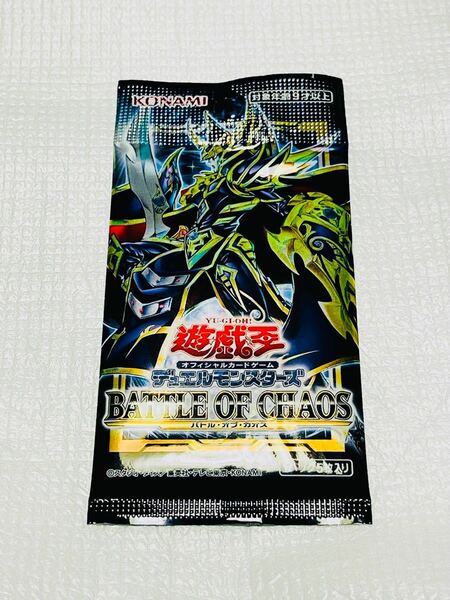 遊戯王　デュエルモンスターズ　バトルオブカオス　1パック　新品　未開封