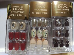 ダッシングディバ マジックプレス DASHING DIVA ネイルチップ つけ爪 ラインストーン プレミアム