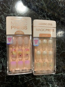 ダッシングディバ つけ爪 DASHING DIVA ネイルチップ DIVA マジックプレス ショート スクエア