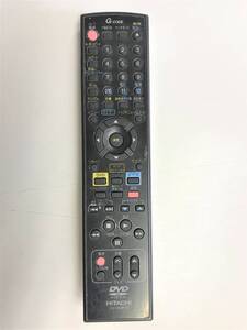 ★　送料無料 !! HITACHI 日立　TV　 DVDレコーダーリモコン DV-RMPF3　保護フィルム付き　★ 