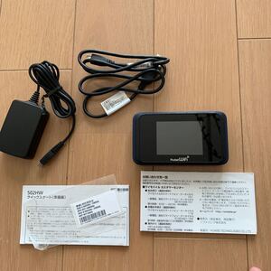 Pocket WiFi HUAWEI 502HW SIMロック解除済 箱無し