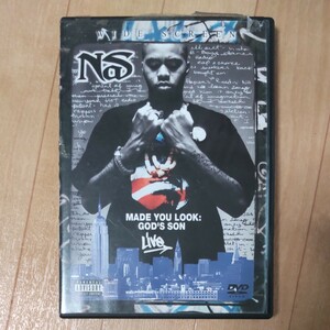 NAS　MADE YOU LOOK : GOD'S SON　Live　DVD　ヒップホップ　ラップ
