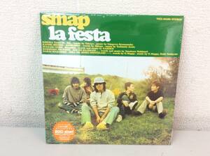 ★ 未開封 smap la festa 中居正広 香取慎吾 木村拓哉 草彅剛 稲垣吾郎 SMAP VICL 60280 stereo 見本盤 希少 貴重 コレクション