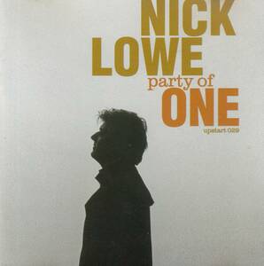 輸 Nick Lowe Party Of One ニック・ロウ◆規格番号■UPSTART-029◆送料無料■即決●交渉有