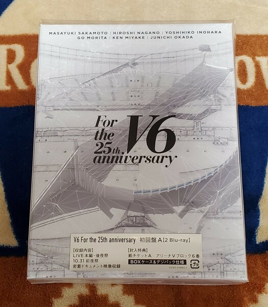 V6 For the 25th anniversary 初回盤A 2Blu-ray トニセン カミセン