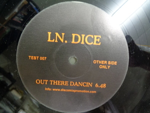 LN. DICE/OUT THERE DANCIN/3753 　片面収録