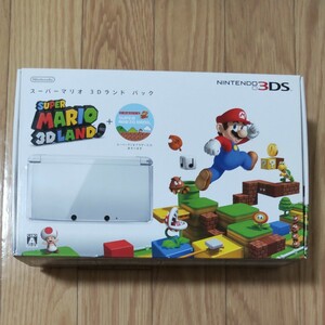 【新品未使用品】スーパーマリオ 3Dランド パック [アイスホワイト］ ニンテンドー3DS