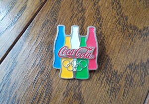 ピンバッジ ピンバッチ コカ・コーラ Coca-Cola オリンピック 五輪