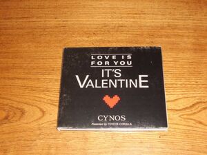 〇 CD LOVE IS FOR YOU IT'S VALENTINE / Presented by TOYOTA COROLLA 紙ジャケ 非売品