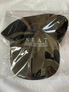 新品 NEAT nishinoya corduroy 47 cap 帽子 キャップ 黒 ブラック